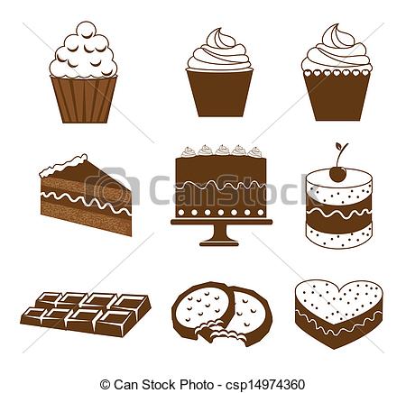 Dessert Clip Art Vector