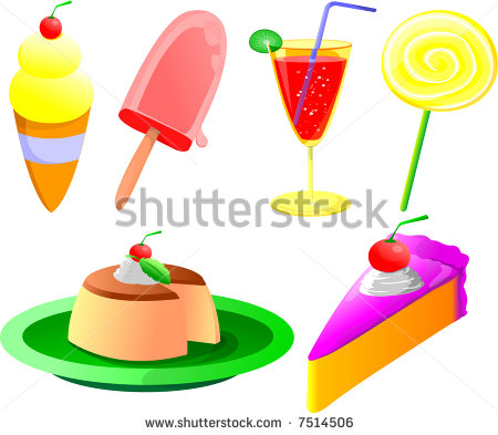 Dessert Vector Clip Art