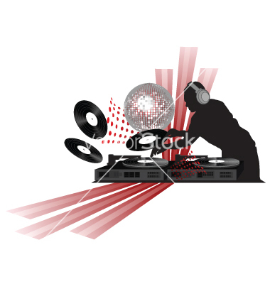 DJ Vector Clip Art