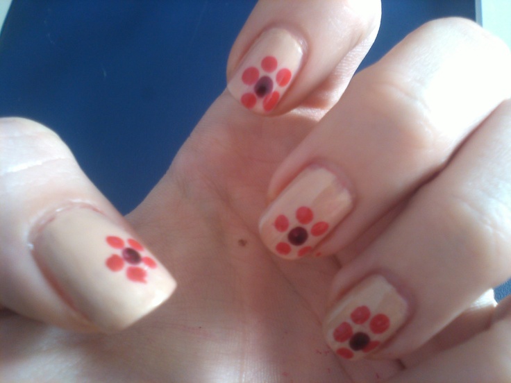 Easy Nail Polish Designs Flowers