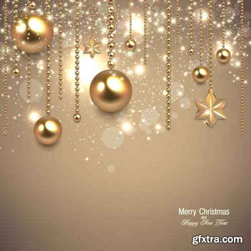 Elegant Christmas Holiday Background Elegant Christmas Holiday Background