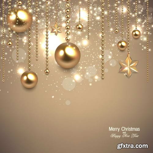 Elegant Christmas Holiday Background