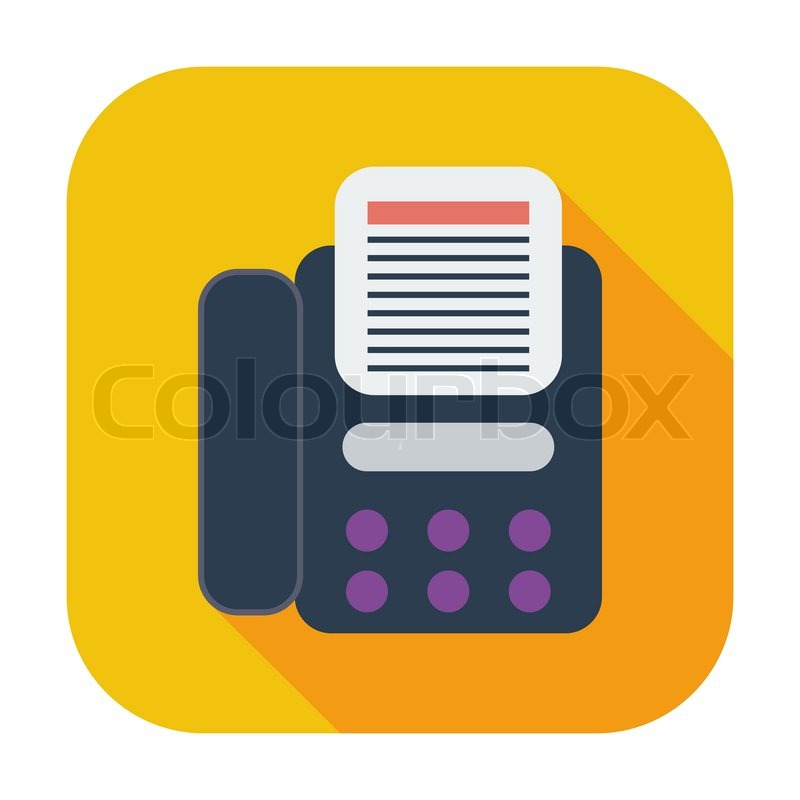 Fax Icon Vector