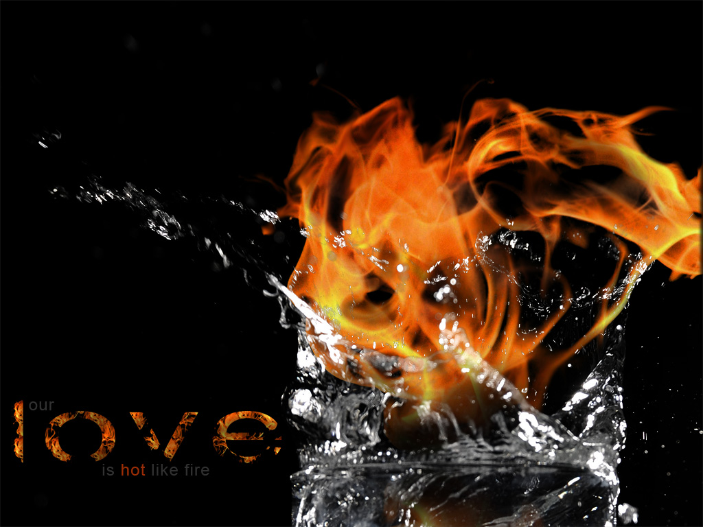 Fire Water Graphic Design