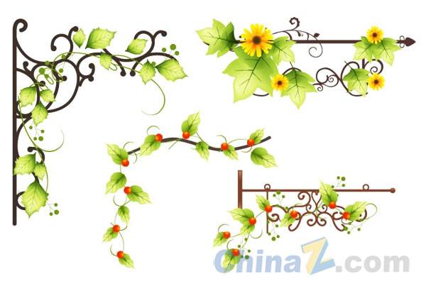 Flower Vine Vector