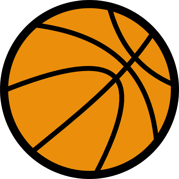 18 Vector Basketball Clip Art Images