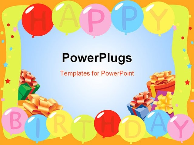 18 Birthday PowerPoint Templates Images