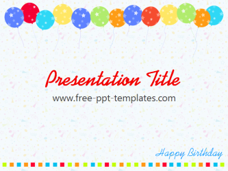 Free Birthday PowerPoint Templates