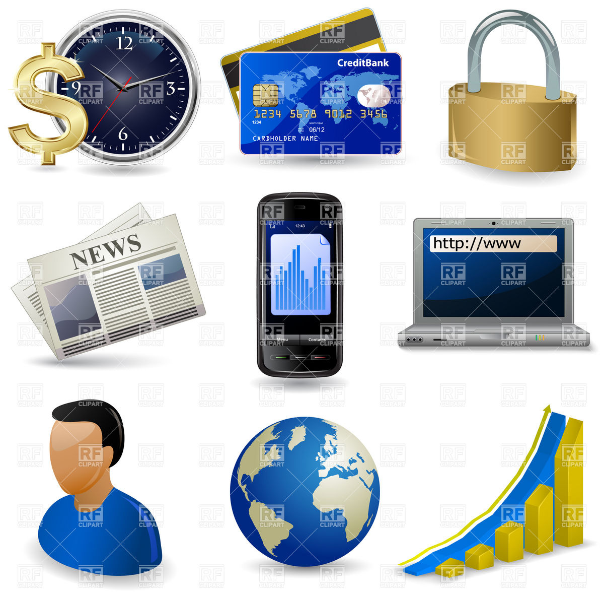 Free Business Icons and Clip Art