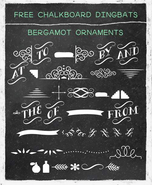 Free Chalkboard Banner Font