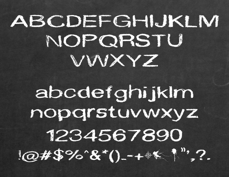 Free Chalkboard Font Downloads