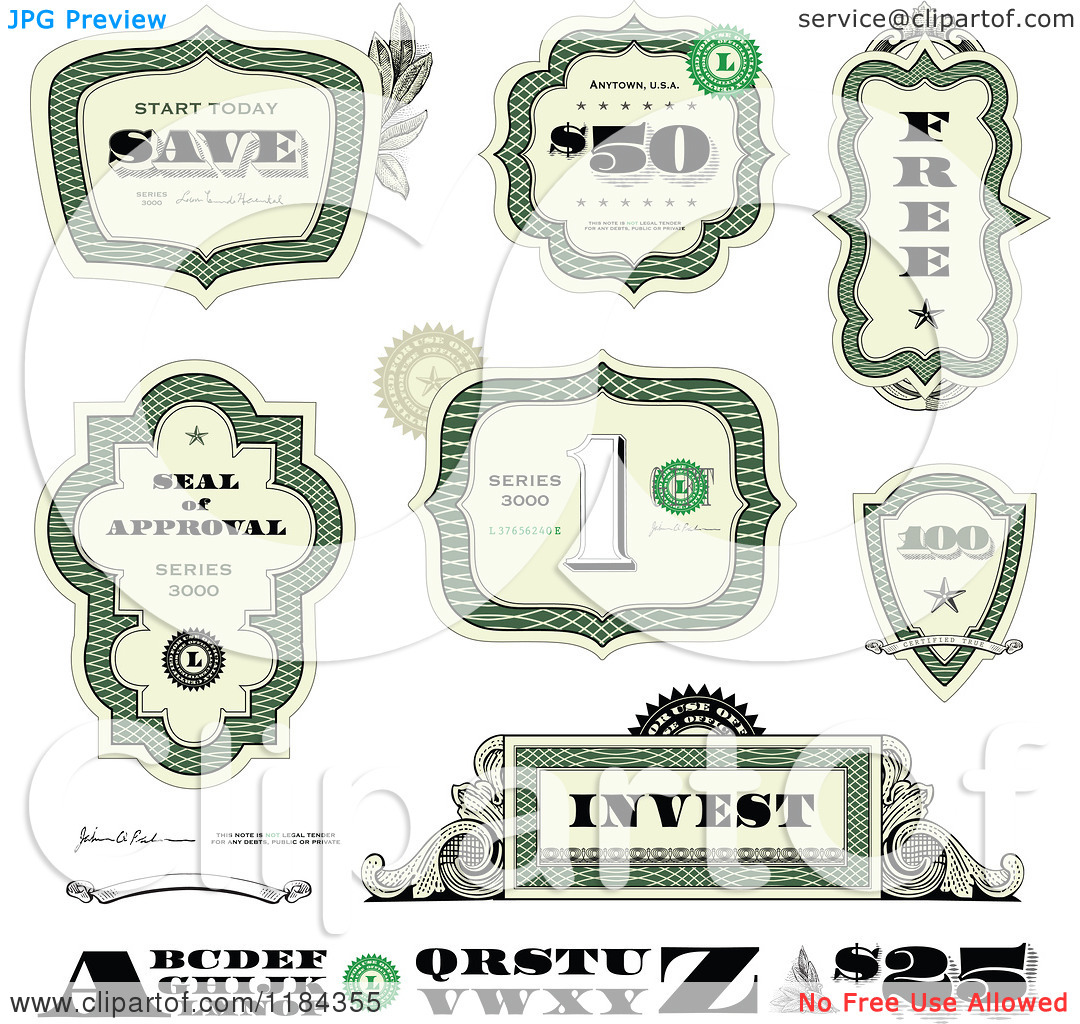 Free Clip Art Certificate Money Free Clip Art Certificate Money