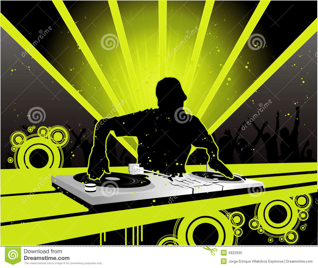 Free DJ Vector Graphics