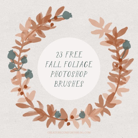 Free Fall Photoshop Brushes