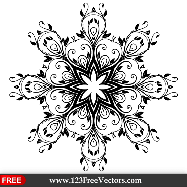 Free Ornate Vector Design Element