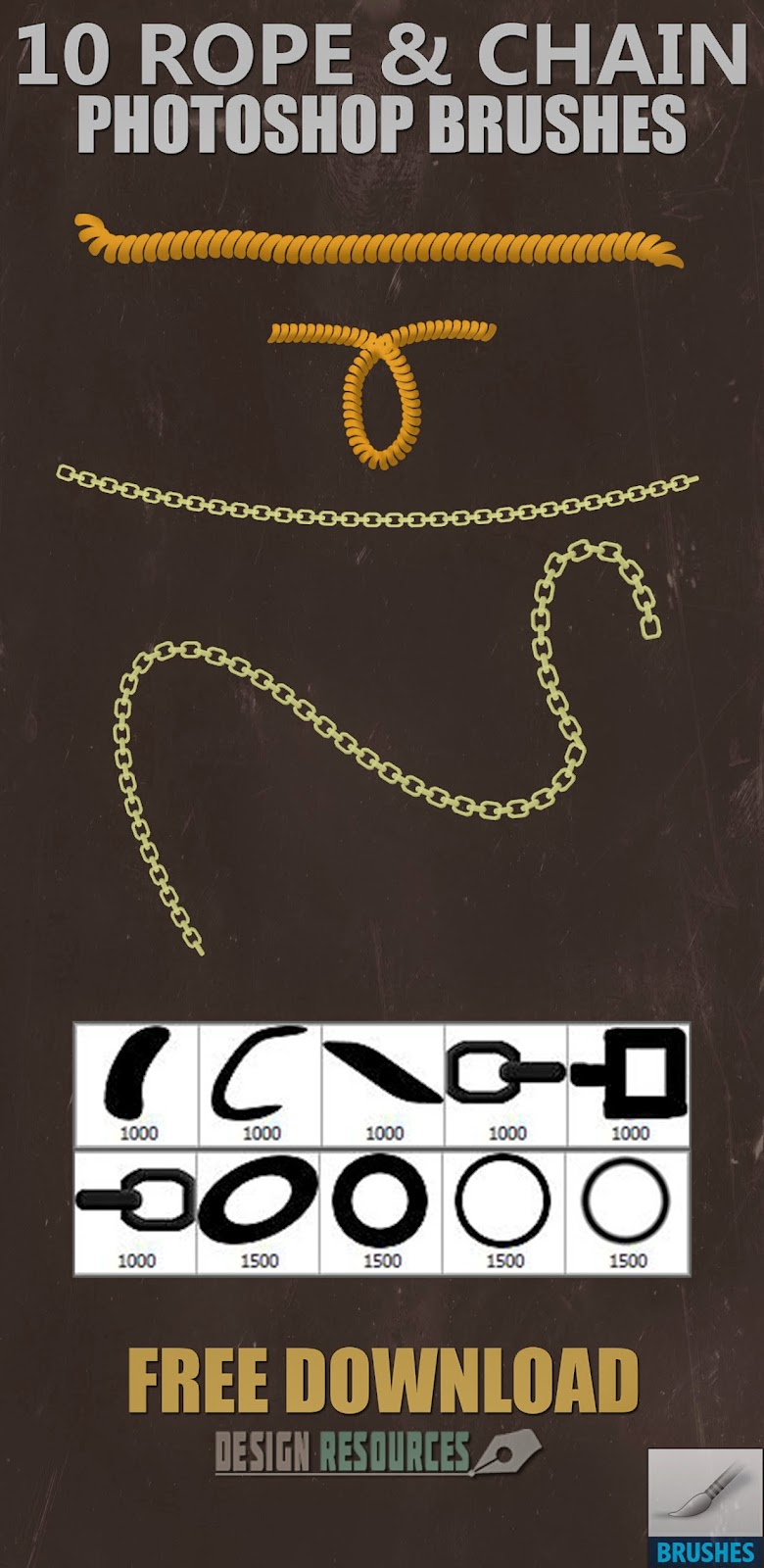Free Photoshop Brushes Chains Free Photoshop Brushes Chains