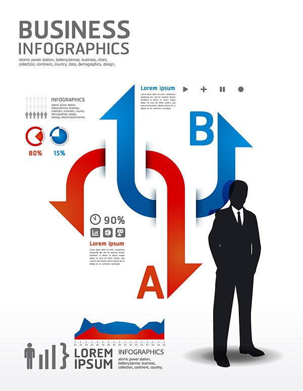 Free Vector Business Infographic