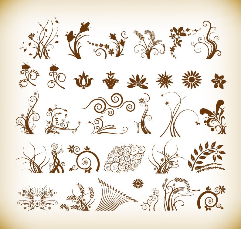 Free Vector Floral Pattern