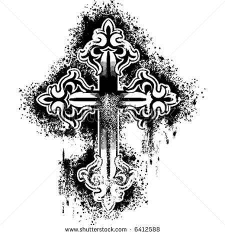 Free Vector Grunge Cross