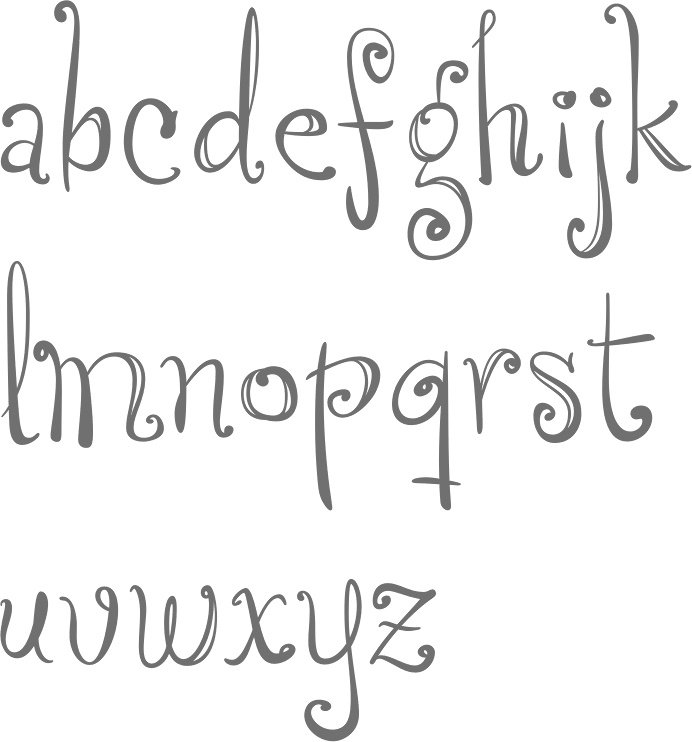 11 Fun Handwriting Fonts Images Fun Font Letters Alphabet