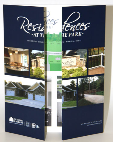 Gate Fold Brochures Template InDesign