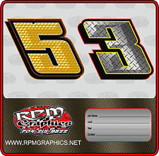 Go Kart Racing Number Fonts