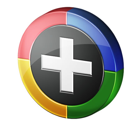 Google Plus Icon Round