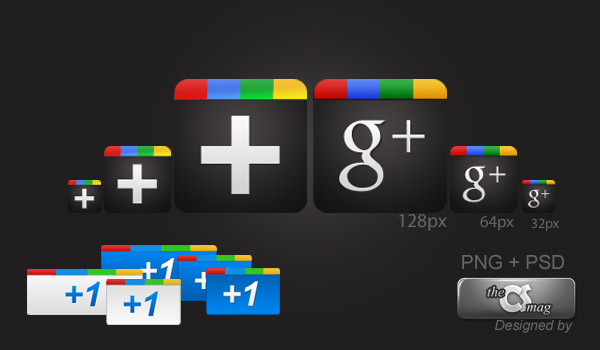 Google Plus Icons Free Download