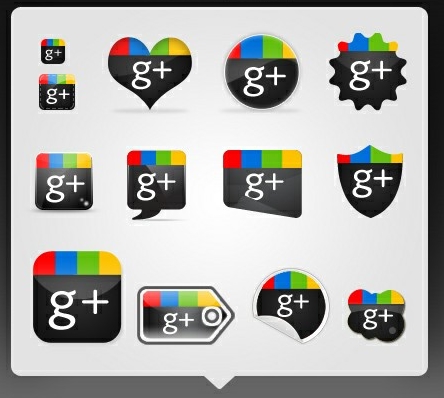 Google Plus Icons Free Download