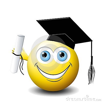 Graduation Clip Art Smiley-Face