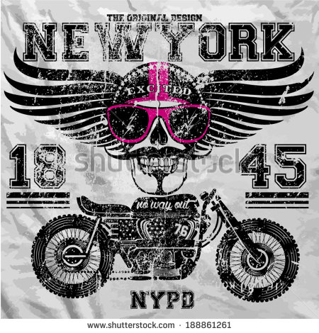 Graphic T-Shirt Designs for Motorcycles