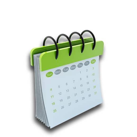 Green Calendar Icon