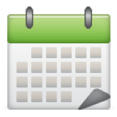 Green Calendar Icon