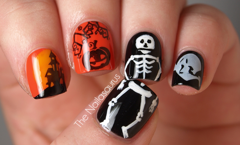 Halloween Nail Art Designs