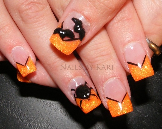 Halloween Nail Art Designs