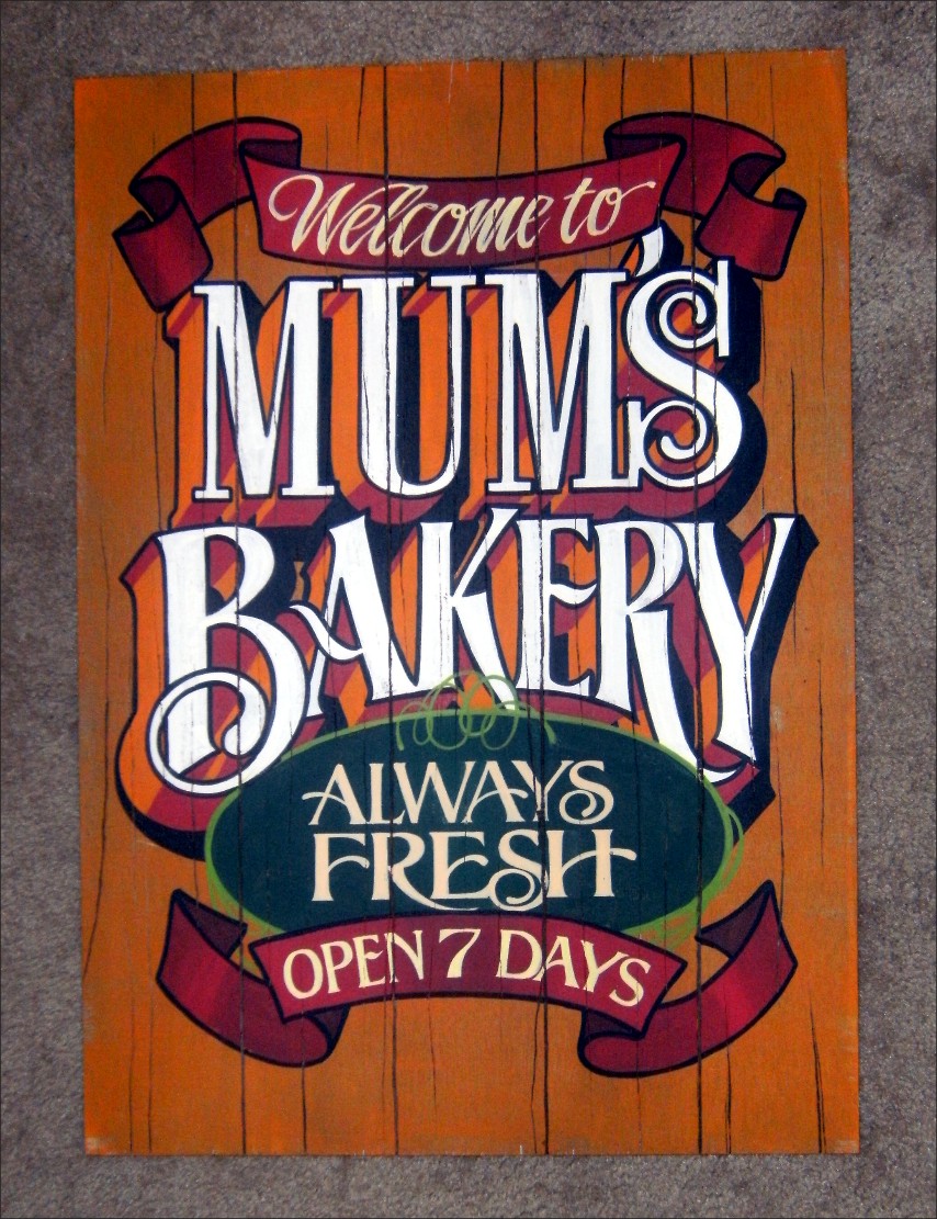 Hand Painted Sign Lettering