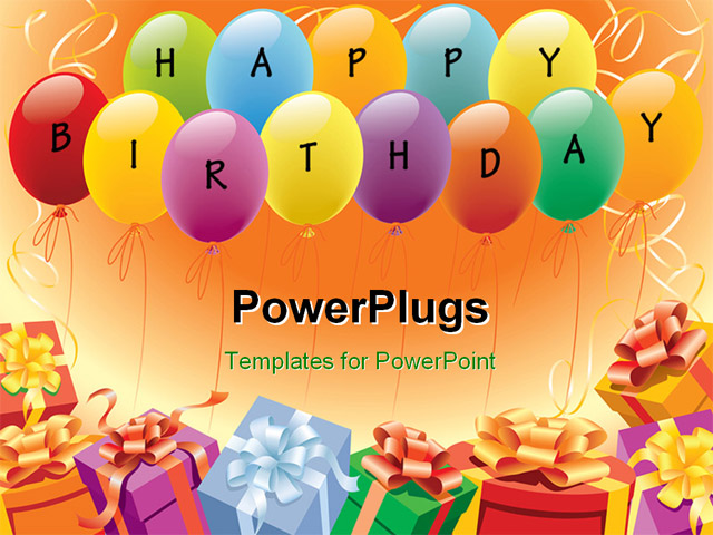 Happy Birthday PowerPoint Template Free