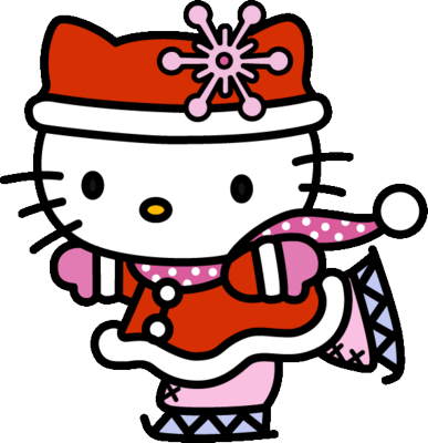 Hello Kitty Christmas Clip Art