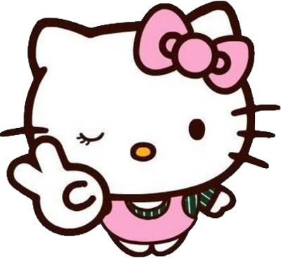 Hello Kitty Winking