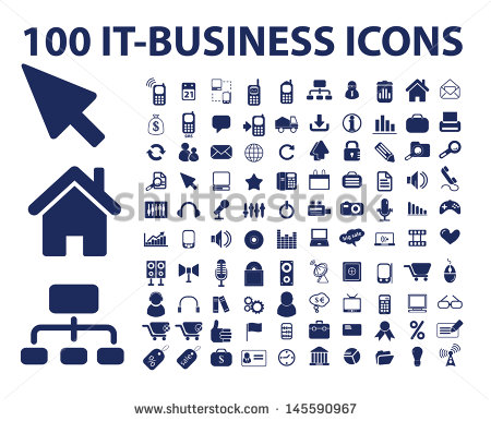 12 Information Technology Services Icons Images