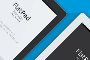iPad Flat Design