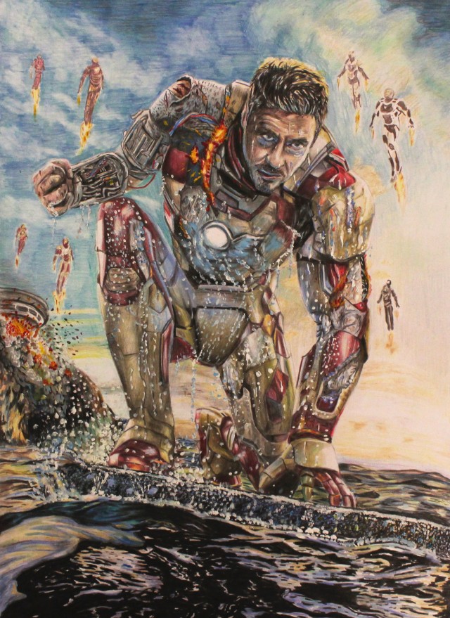 Iron Man 3 Drawings