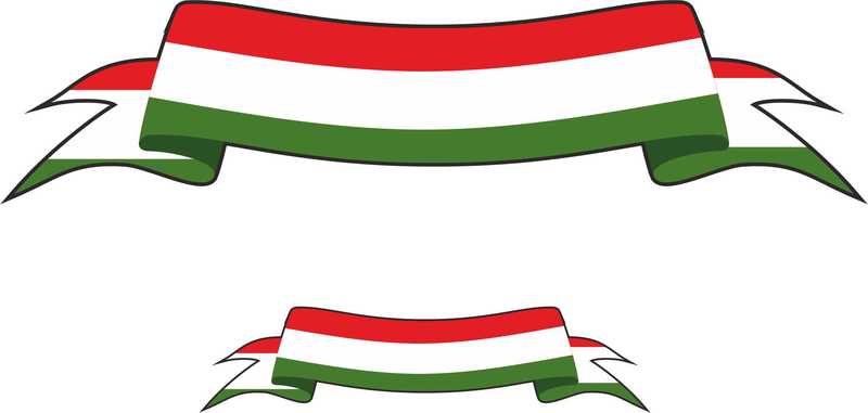 Italian Flag Banner Clip Art