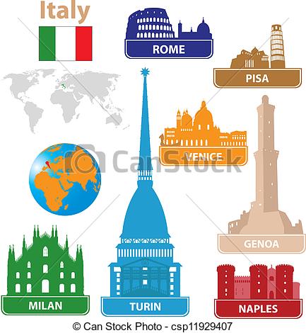 Italy Silhouette Free Clip Art