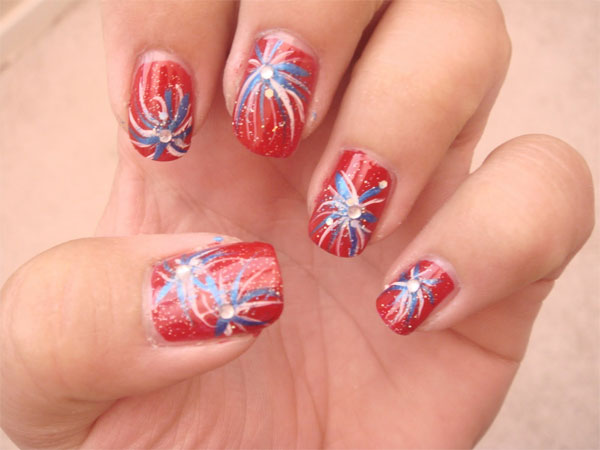 July 4th Nail Art Designs