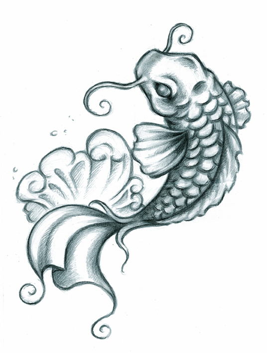 Koi Fish Tattoo Designs Drawings Koi Fish Tattoo Designs Drawings