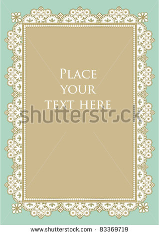 Lace Border Vector Lace Border Vector