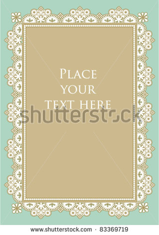 Lace Border Vector