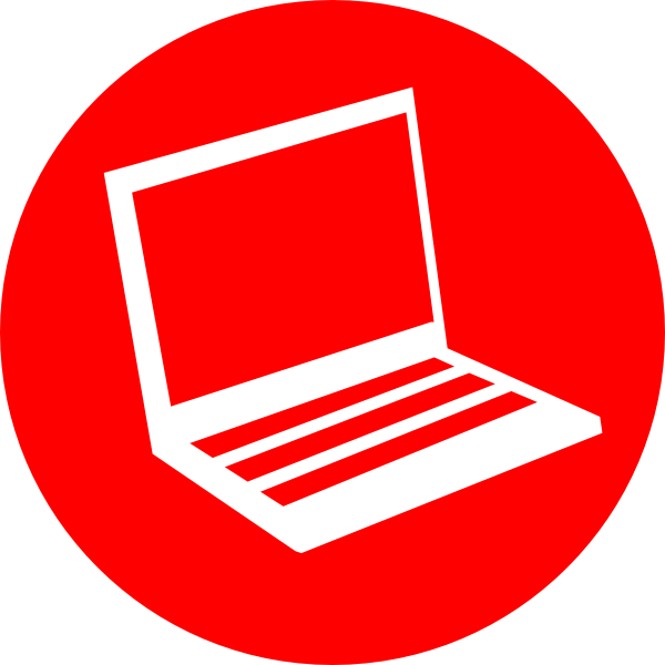 Laptop Computer Icon Clip Art