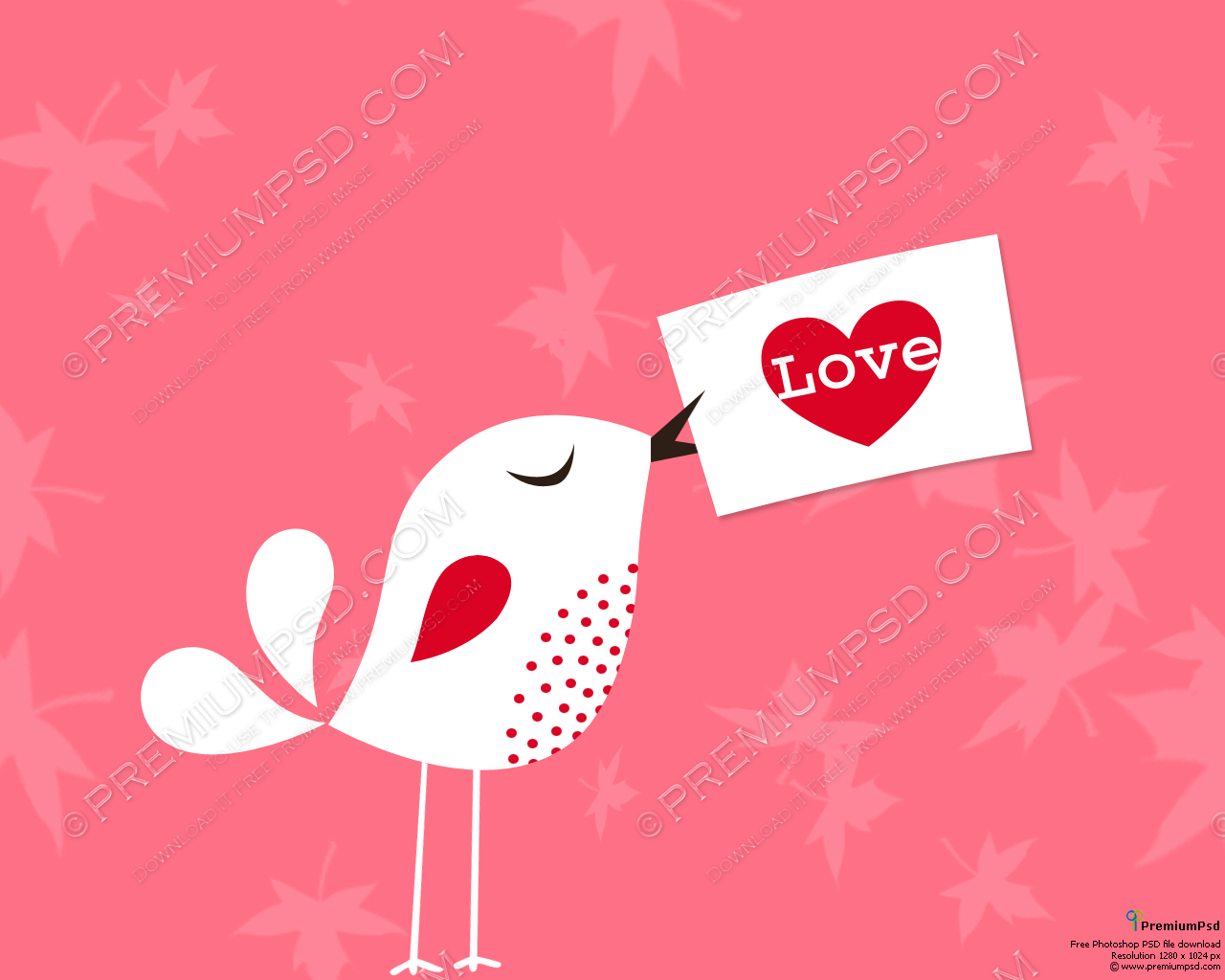 Love Birds Vector